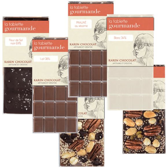 [211119_3669] Karen Chocolat : La Tablette Gourmande (Tablette Madagascar 72%)