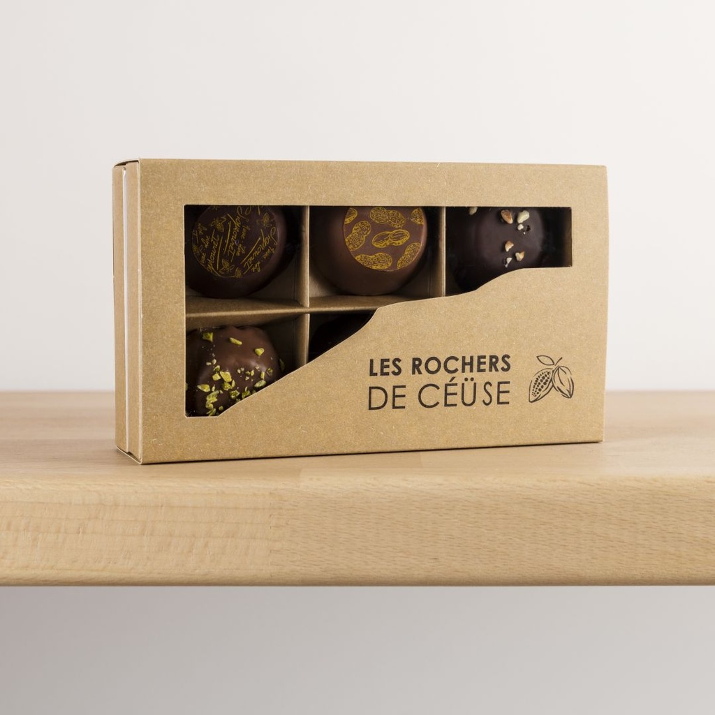 [230301_5805] CHOCOLATERIE SIGNOURET - Les intemporels (Coffret 25 chocolats - Noir)