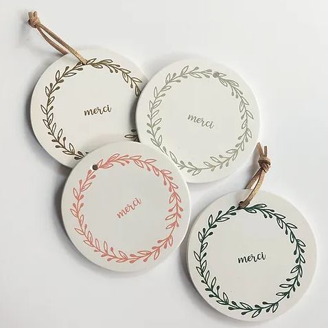 [240327_7329] Médaillon "MERCI"- 8 cm