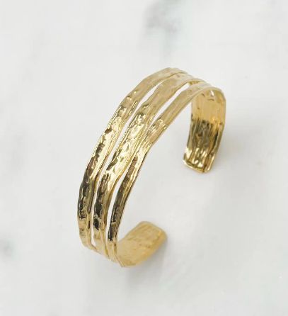 [241025_8065] Jonc LOUNA ROSE (acier inoxydable doré)